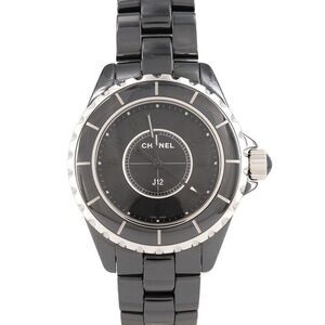 Chanel J12 Intense Black 33mm (1.30in) Ceramic H3828 Ceramic Quartz